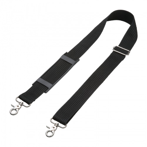 ショルダーベルト（iPadケース用・SKB-IP8BK 対応・肩あて・金属金具・斜め掛け・首掛け・ベルト長 750-1200mm）
