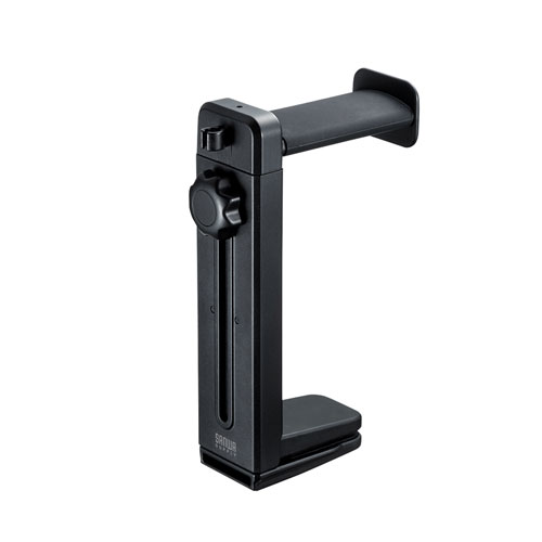 ヘッドホンスタンド(2WAY・ヘッドホンフック・回転式・高さ調節可能)