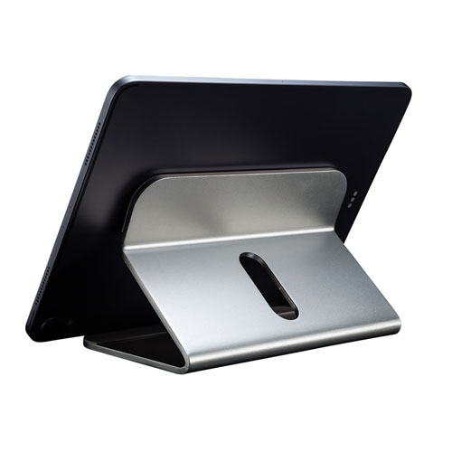タブレットスタンド(アルミ・冷却・ノートパソコンスタンド・スマホスタンド・ケーブルホール付き)