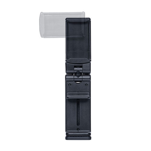 スマホホルダー(スマホスタンド・クランプ・折りたたみ・コンパクト・自撮り棒) PDA-STN30BK サンワサプライ