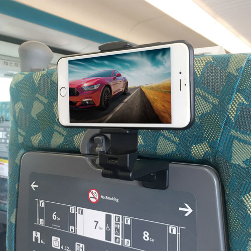 スマホホルダー(スマホスタンド・クランプ・折りたたみ・コンパクト・自撮り棒) PDA-STN30BK サンワサプライ