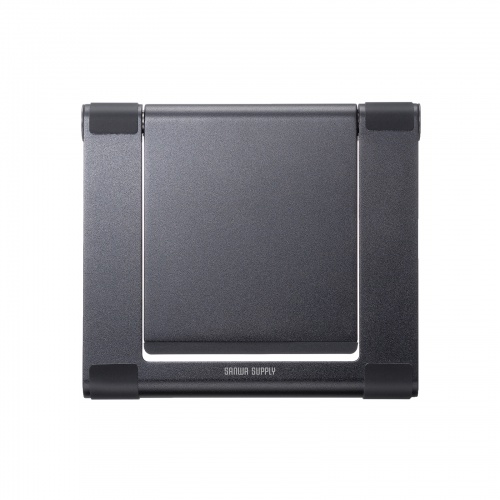 折りたたみ式 タブレットスタンド（アルミ製・無段階・角度調整・iPad・ゲーム機・モバイルモニター・持ち運び）