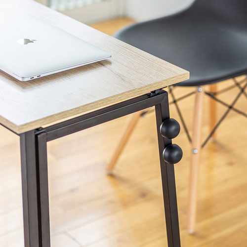 ノートパソコンスタンド（平置き・タブレット対応・コンパクトタイプ・軽量・ブラック）