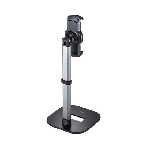 アームスタンド（スマートフォン用・伸縮・高さ調節タイプ・高さ0～158㎜・角度調節）