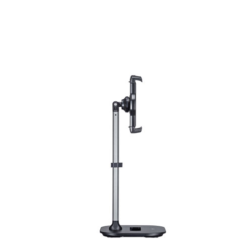 アームスタンド（スマートフォン用・伸縮・高さ調節タイプ・高さ0～158㎜・角度調節）