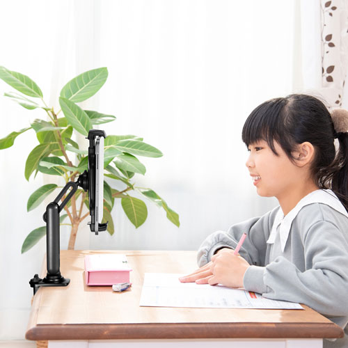 クランプ式タブレットスタンド（ホルダータイプ）