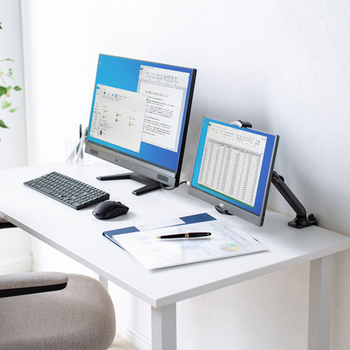 クランプ式タブレットスタンド（ホルダータイプ）