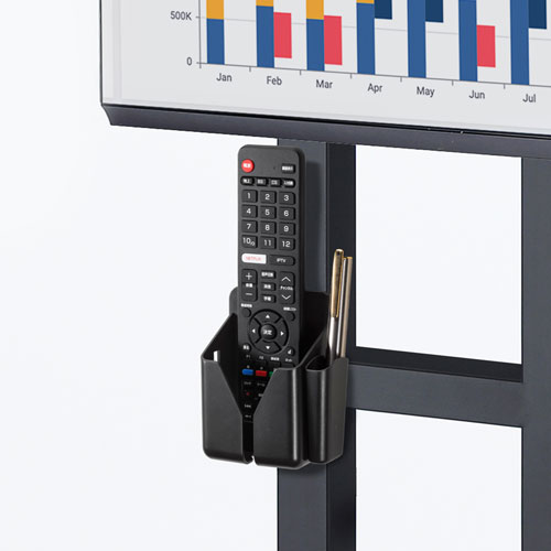 小物収納ポケット（左右幅調整機能付き・両面テープ・マグネット取り付け）