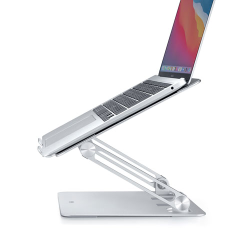 ノートパソコン用アルミスタンド（角度・高さ調整タイプ）