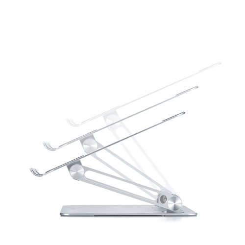 ノートパソコン用アルミスタンド（角度・高さ調整タイプ）