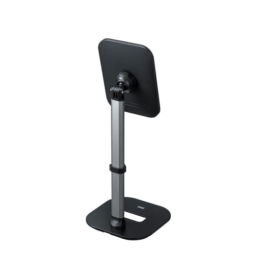 タブレット用伸縮アームスタンド（置き型・高さ調節タイプ） PDA-STN59BK サンワサプライ