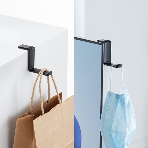 粘着テープ式 マルチフック（モニター横・デスク・キャビネット・テレビスタンドなどに固定）