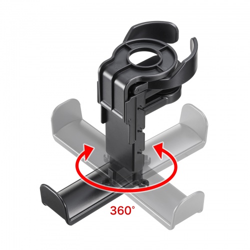 ヘッドホンホルダー（クランプ式・ドリンクホルダー・カップホルダー・机・PCデスク） PDA-STN71BK サンワサプライ