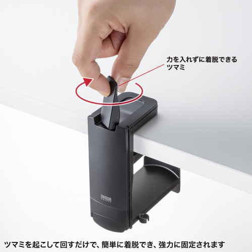 ドリンクホルダー付きヘッドホンフック（クランプ固定式・カップホルダー・クランプホルダー・ケーブルフック付き・ヘッドホンハンガー・ヘッドホンスタンド・360°回転・ヘッドホン2台対応・机・PCデスク）