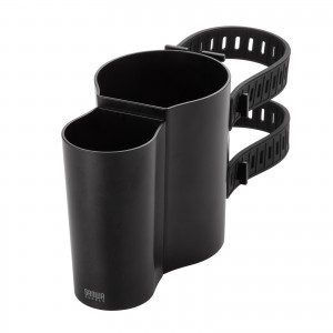 産業用ドリンクホルダー（小物ホルダー・シリコンラバー巻き付け固定・カップホルダー・フォークリフト・特殊車両）