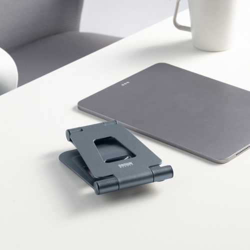 タブレットスタンド（折りたたみ式・ アルミ製・無段階・角度調整・2関節・iPad・Switch）