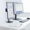 モバイルモニタースタンド（据え置き・17.3インチ・16インチ・15.8インチ・15.6インチ・360°回転・伸縮アーム・モバイルディスプレイ・iPad・タブレット）