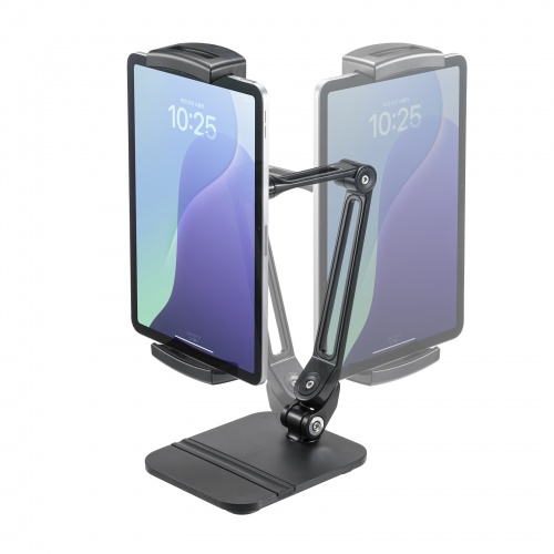 モバイルモニタースタンド 据え置き 17.3インチ 16インチ 15.8インチ 15.6インチ 360°回転 3関節アーム 高さ・角度調整 モバイルディスプレイ iPad タブレット