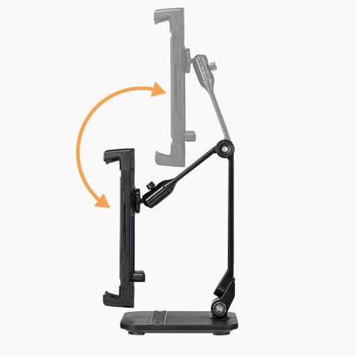 モバイルモニタースタンド 据え置き 17.3インチ 16インチ 15.8インチ 15.6インチ 360°回転 3関節アーム 高さ・角度調整 モバイルディスプレイ iPad タブレット