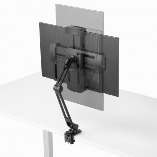 モバイルモニタースタンド（クランプ・17.3インチ・16インチ・15.8インチ・15.6インチ・360°回転・3関節アーム・高さ/角度調整・モバイルディスプレイ・iPad・タブレット）