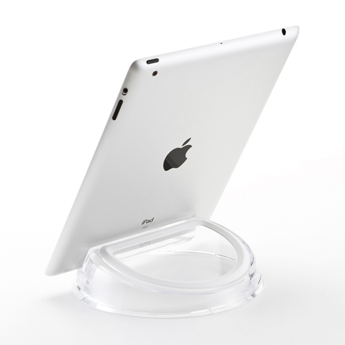 サンワサプライ】iPadアクリルスタンド(iPad5 (Air)・iPad mini・iPad4
