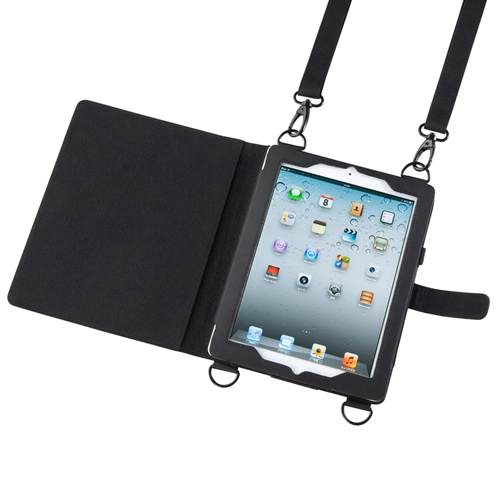 【アウトレット･訳あり・セール】ショルダーベルト付きiPadケース