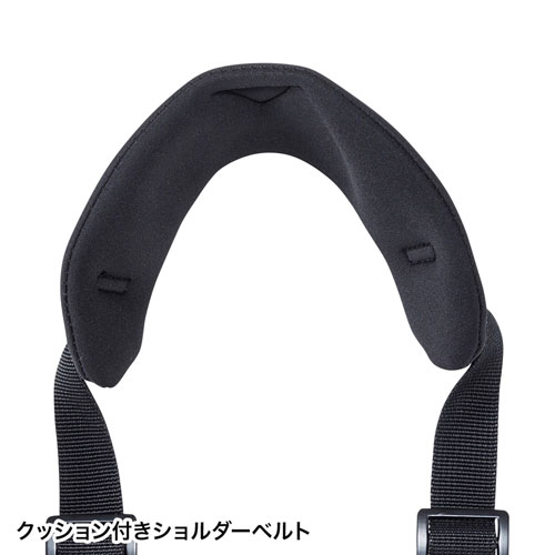 10.1型タブレットPCケース（汎用・ショルダーベルトつき・ハンドベルトつき・背面カメラ対応）