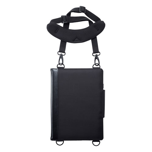 10.1型タブレットPCケース（汎用・ショルダーベルトつき・ハンドベルトつき・背面カメラ対応）