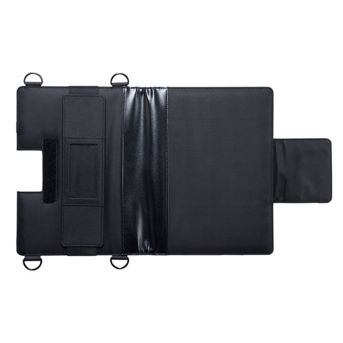 10.1型タブレットPCケース（汎用・ショルダーベルトつき・ハンドベルトつき・背面カメラ対応）