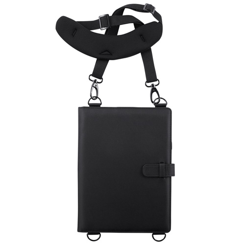 タブレットケース（10.1型まで対応・スタンドタイプ・ショルダーベルト付き・ブラック） PDA-TAB4ST サンワサプライ