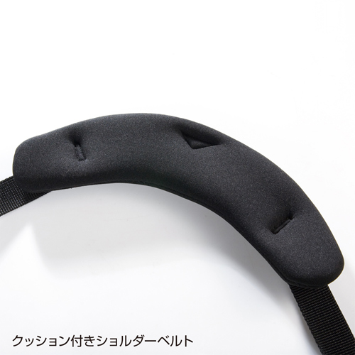 ショルダーベルト付き10.1型タブレットPCケース サンワサプライ