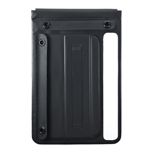 防水防塵タブレットケース（スタンド・ショルダーベルト付き・12.9インチ・ブラック） PDA-TABWPST12 サンワサプライ