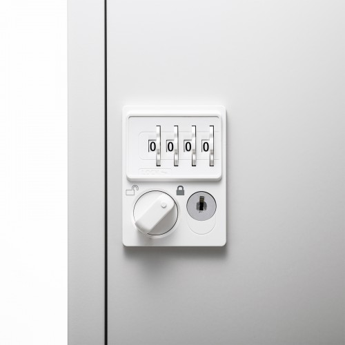 個別ロッカー（ダイヤル錠・W316×D400×H500mm） PLK-PS300W サンワサプライ