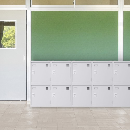 個別ロッカー（ダイヤル錠・W455×D400×H500mm） PLK-PS400W サンワサプライ