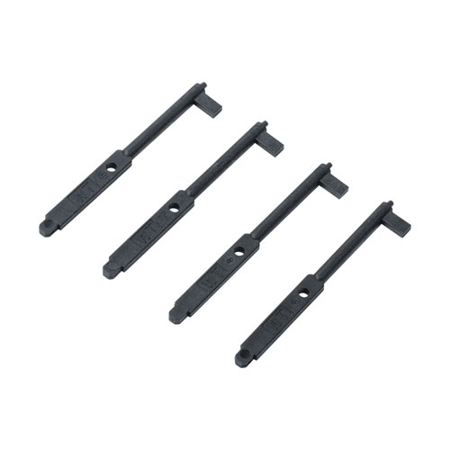 パーソナルロッカー(4人用・コワーキングスペース・ダイヤル錠付き・ホワイト) PLK-TW4W サンワサプライ