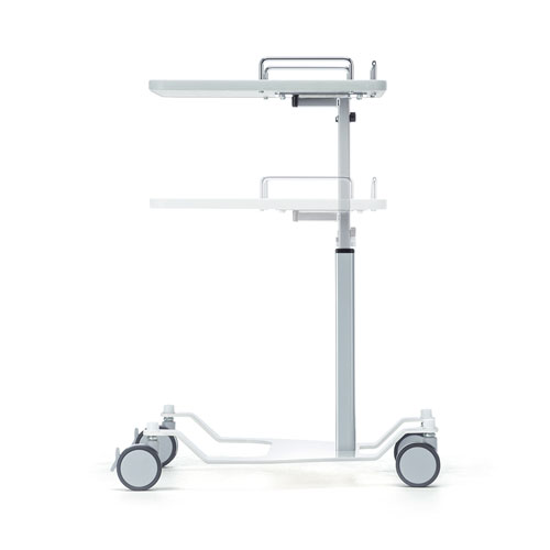 プロジェクター台（昇降可能・キャスターつき・短焦点・壁・ホワイト）