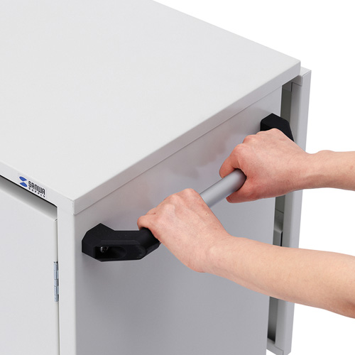 プロジェクター台(天板拡張機能付き・W654×D412×H720mm) PR-11 サンワサプライ【代引き不可商品】