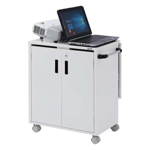 プロジェクター台(天板拡張機能付き・W654×D412×H720mm) PR-11 サンワサプライ【代引き不可商品】