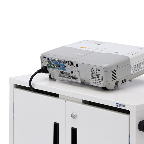 プロジェクター台(天板拡張機能付き・W654×D412×H720mm) PR-11 サンワサプライ【代引き不可商品】