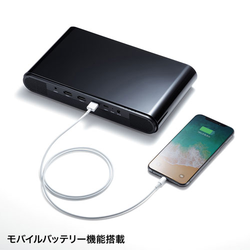 モバイルプロジェクター(HDMI・typeC対応・フルHD・モバイルバッテリー内蔵・700ルーメン)