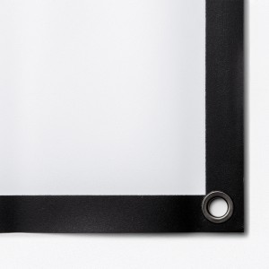 プロジェクター スクリーン（80インチ・クランプ・4K対応・コンパクト・折りたたみ・モバイル・収納バッグ付）