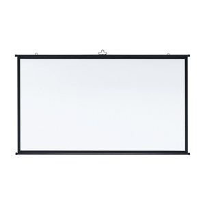 プロジェクタースクリーン （80インチ・ワイド・壁掛け・巻き上げ・ロール・アスペクト比・16：9・ホームシアター・おすすめ）PRS-KBHD80 サンワサプライ