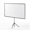 プロジェクタースクリーン（80インチ・4K対応・三脚・360度回転・16:9・縦向き設置・持ち運び） PRS-SX80HD サンワサプライ