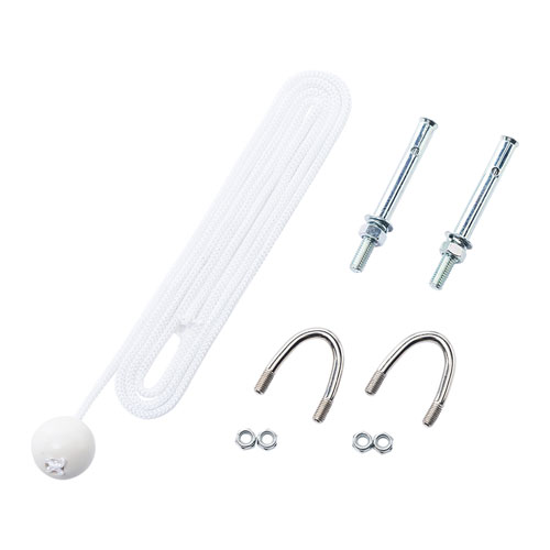 プロジェクタースクリーン （80インチ・ワイド・吊り下げ式・壁掛け・天井・巻き上げ・ロール・アスペクト比・16：9・ホームシアター・おすすめ）PRS-TS80HD サンワサプライ