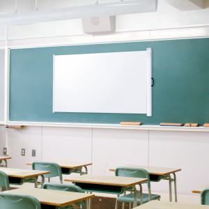 プロジェクタースクリーン （72インチ・超短焦点・短焦点・マグネット・黒板・固定・ロール・収納・ホワイトボード・持ち運び・まっすぐ・おすすめ）PRS-WBC72HDN サンワサプライ