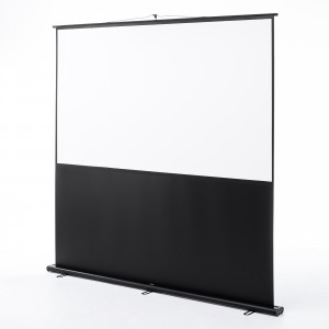 プロジェクタースクリーン 100インチ 自立 16:9 4K 床置き