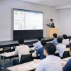 プロジェクタースクリーン（120インチ・16：9・床置き式・ポータブル・収納付・4K・フルHD・大型・会議室・セミナー）