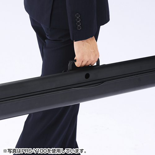 80インチ自立式スクリーン｜16:9・4K対応・持ち運び可【PRS-Y80HD】