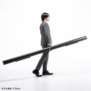 プロジェクタースクリーン（100インチ・自立式・超短焦点対応・床置き・パンタグラフ・16:9）