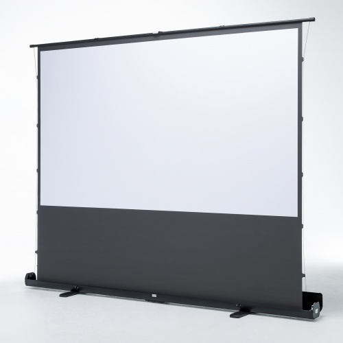 プロジェクタースクリーン（100インチ・自立式・超短焦点対応・床置き・パンタグラフ・16:9）